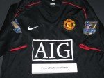 Wayne Rooney 2007-2008 Manchester United Away Jersey