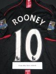 Wayne Rooney 2007-2008 Manchester United Away Jersey