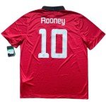 2013/14 Manchester United Home Jersey #10 Rooney XL
