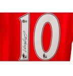 Wayne Rooney Autographed Manchester United Jersey #10