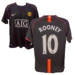 Wayne Rooney Signed Manchester United Jersey #10