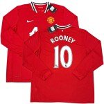 Manchester United 2011/12 Rooney 10 Long Sleeve Jersey