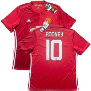 Manchester United 2016/17 Home Jersey #10 Rooney