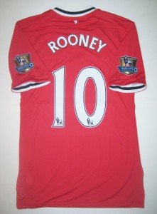 Wayne Rooney Manchester United Home Jersey 2011-2012