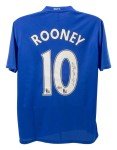 Wayne Rooney Autographed Manchester United Jersey #10