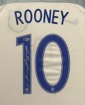 Wayne Rooney Signed Framed Jersey - England Team