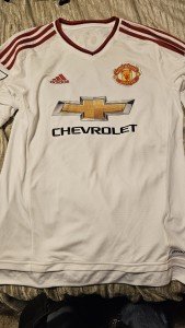 Manchester United Wayne Rooney Long Sleeve Away Jersey