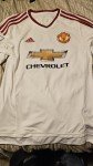 Manchester United Wayne Rooney Long Sleeve Away Jersey