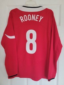 Nike Manchester United 2004 Rooney Home Jersey