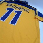 Ibrahimović #11 Sweden Vintage Adidas Soccer Jersey