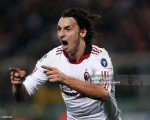 Zlatan Ibrahimović AC Milan Match Worn Shirt