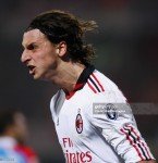 Zlatan Ibrahimović AC Milan Match Worn Shirt