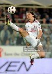 Zlatan Ibrahimović AC Milan Match Worn Shirt