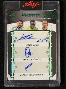 2024 Leaf Ultimate Soccer Stars Autograph Collection