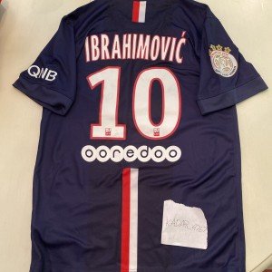 Nike PSG Home Jersey - Zlatan Ibrahimović, Small