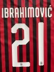 AC Milan Home Jersey #21 Ibrahimovic 2XL
