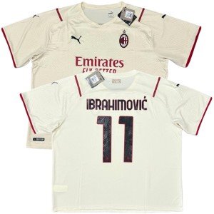 2021/22 AC Milan Away Jersey #11 Ibrahimovic