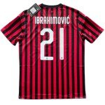 AC Milan Home Jersey #21 Ibrahimovic - Medium