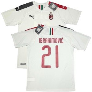 AC Milan Away Jersey #21 Ibrahimovic - Medium