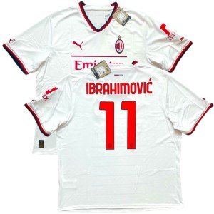 AC Milan 2022/23 Away Jersey #11 Ibrahimovic 2XL