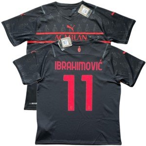 AC Milan 2021/22 Third Jersey #11 Ibrahimovic XL