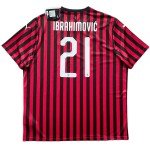 AC Milan Home Jersey #21 Ibrahimovic Men's XXL