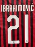 AC Milan Home Jersey #21 Ibrahimovic Men's XXL