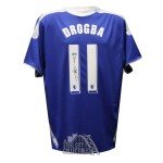 Didier Drogba Signed Chelsea Soccer Jersey