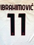 AC Milan Away Jersey #11 Ibrahimovic - Medium