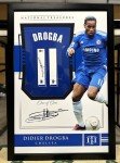 Framed Signed Didier Drogba Chelsea Jersey