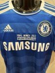 Didier Drogba Autographed Adidas Chelsea Jersey