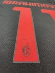 AC Milan 2021/22 Third Jersey #11 Ibrahimovic XL