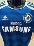 Didier Drogba Autographed Adidas Chelsea Jersey