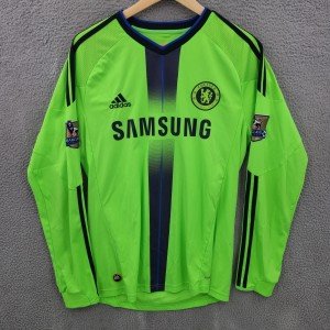 Didier Drogba Chelsea Long Sleeve Jersey #11