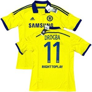 Chelsea 2014/15 Away Jersey #11 Drogba - Medium