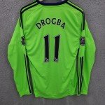 Didier Drogba Chelsea Long Sleeve Jersey #11
