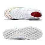 Men's Indoor Soccer Shoes - White Football Cleats