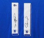 Signed 2012 UCL Chelsea Jersey by Torres & Drogba