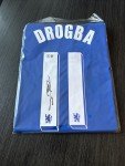 Didier Drogba Autographed Adidas Chelsea Jersey