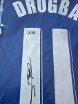 Didier Drogba Autographed Adidas Chelsea Jersey