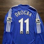 Chelsea Drogba 2006-07 Long Sleeve Jersey Size L