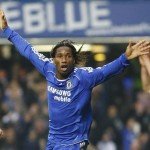 Chelsea Drogba 2006-07 Long Sleeve Jersey Size L