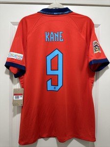 Harry Kane #9 Nike England Away Jersey - Large