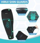 HiRui Lightweight Soccer Shin Guards for Kids & Adults