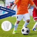 Lightweight Breathable Soccer Shin Guards - 2 Pairs