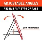 Adjustable Angle Soccer Rebounder Net - Portable