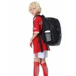 Youth Soccer Backpack with Ball Compartment and Cleats