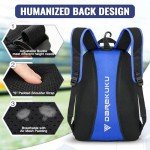 DAREKUKU Soccer Bag with Portable Handbag - Blue