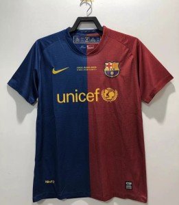 Retro 2008/09 Messi FC Barcelona Jersey