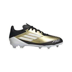 adidas Messi F50 League Soccer Cleats - Gold/Black